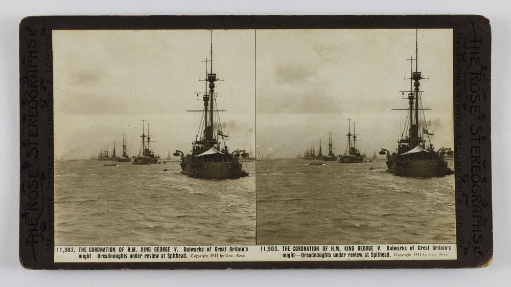 The coronation of H.M. King George V. Bulwarks of Great Britain's might. Dreadnoughts under review at Spithead