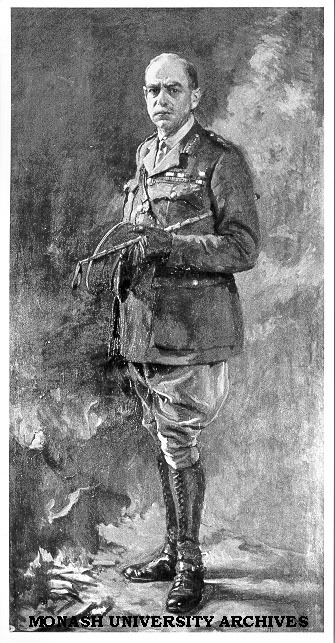 Isaac Cohen portrait of Sir John Monash