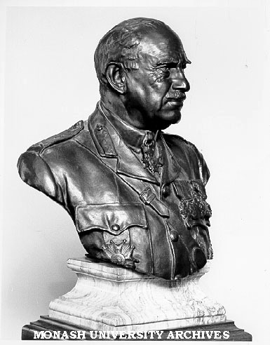 Montford bust of Sir John Monash