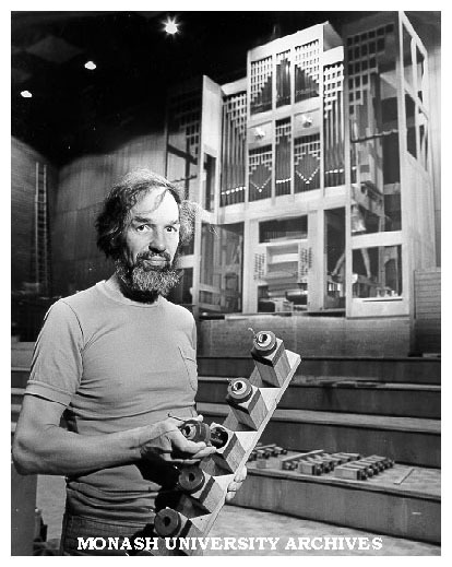 Organ builder Jurgen Ahrend