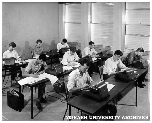 Students in Economic Statistics class