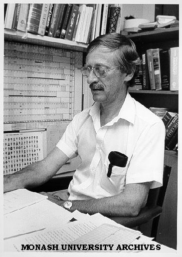 Dr David Barkla of Anatomy department