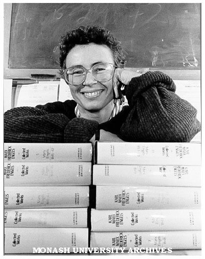 Dr Belinda Probert of department of Anthropology &amp; Sociology