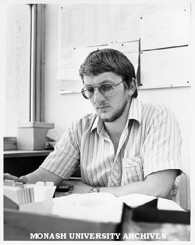 Dr Evan Williams winner of 1982 Jean Martin Award