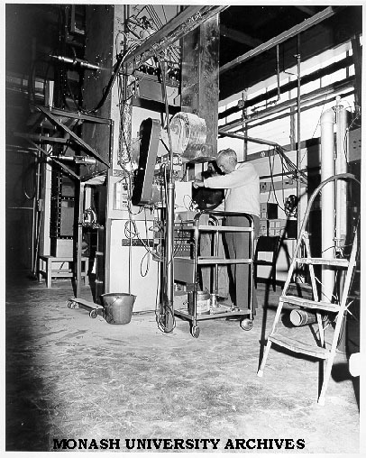 Professor Owen Potter in laboratory