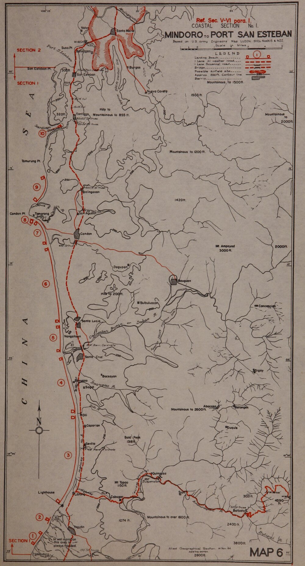 Allied Geographical Section South West Pacific Area Terrain Studies