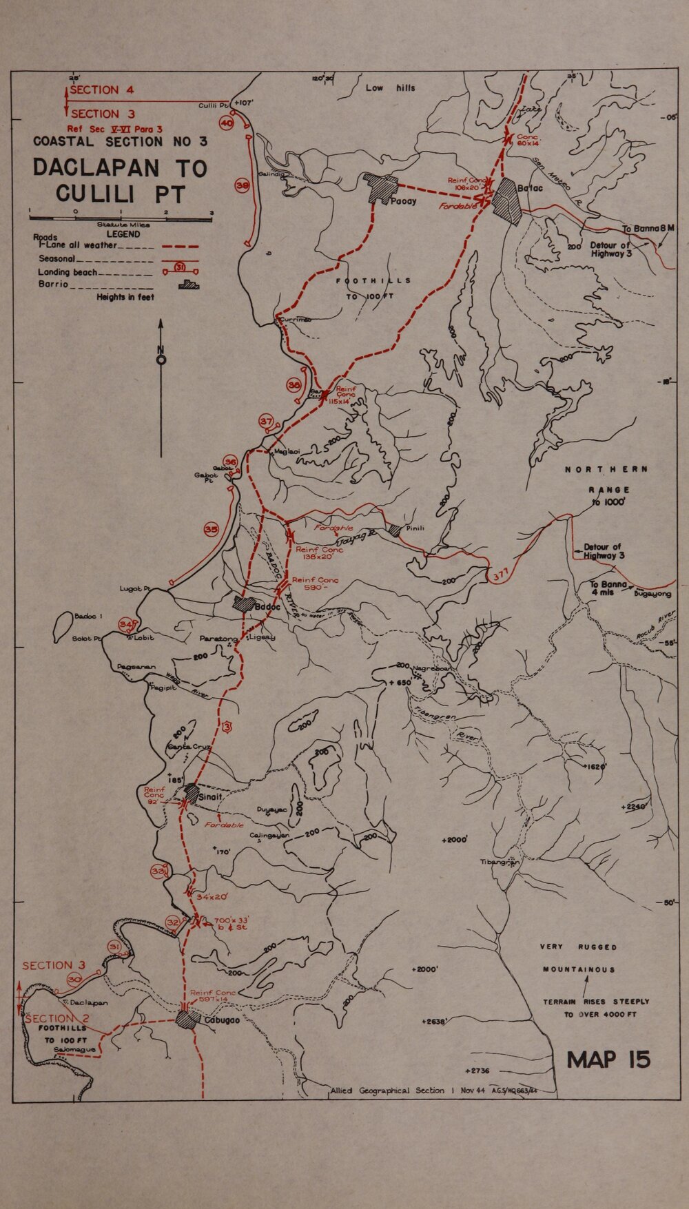 Allied Geographical Section South West Pacific Area Terrain Studies