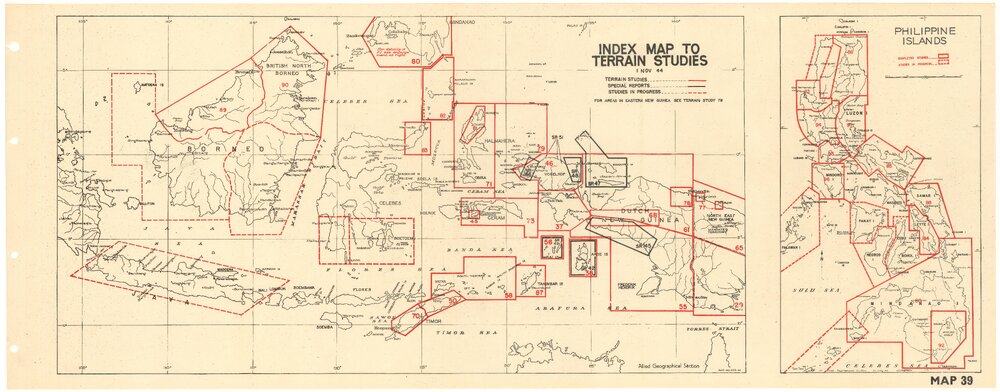 Allied Geographical Section South West Pacific Area Terrain Studies