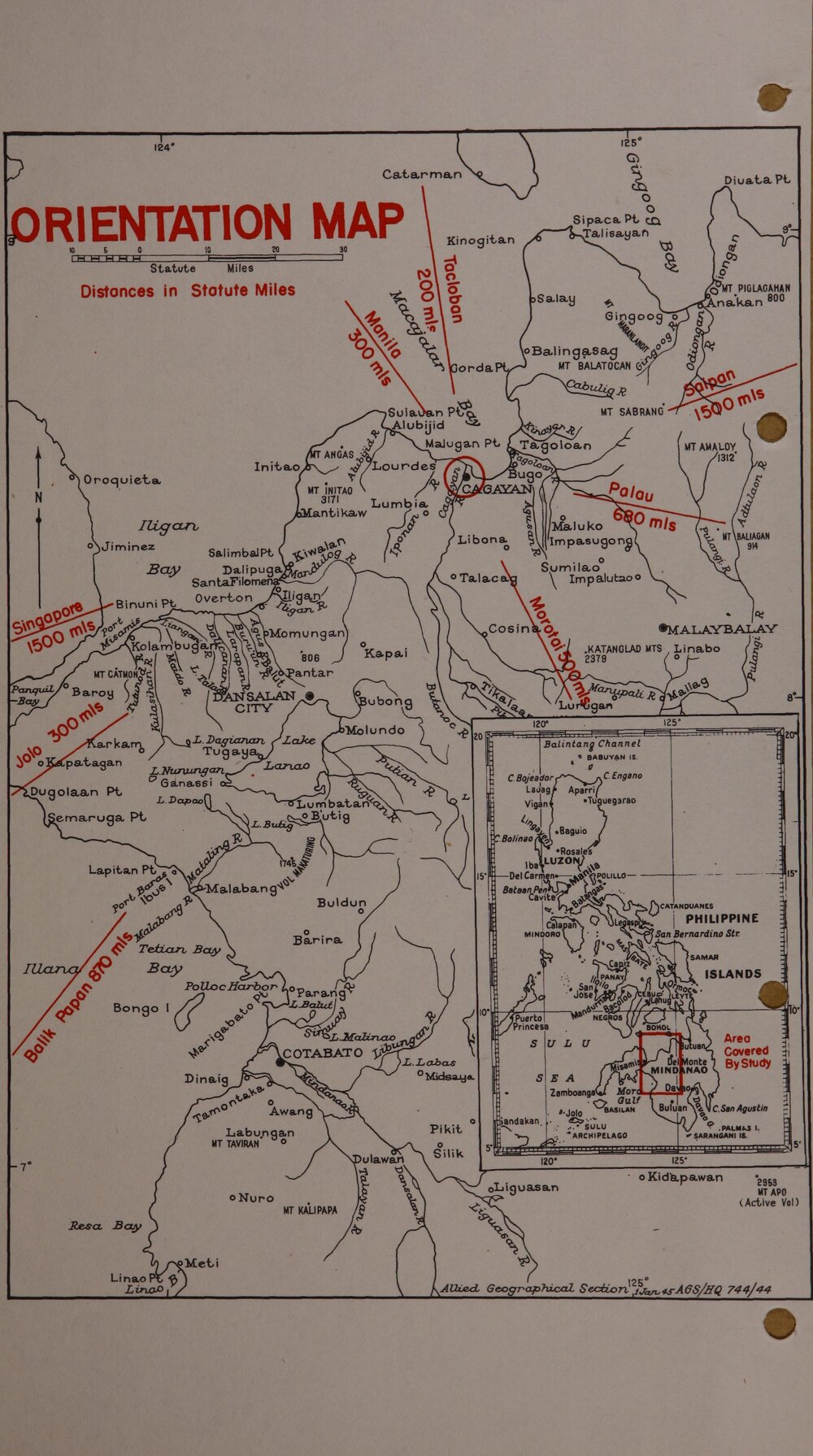 Allied Geographical Section South West Pacific Area Terrain Studies