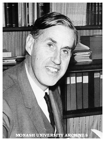 Professor B.S. Hetzel, Chair of Social and Preventative Medicine