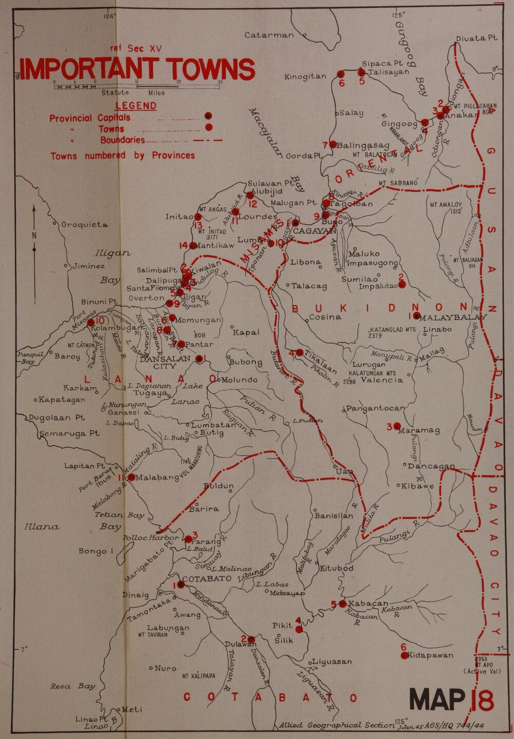 Allied Geographical Section South West Pacific Area Terrain Studies