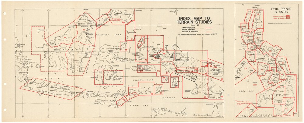 Allied Geographical Section South West Pacific Area Terrain Studies