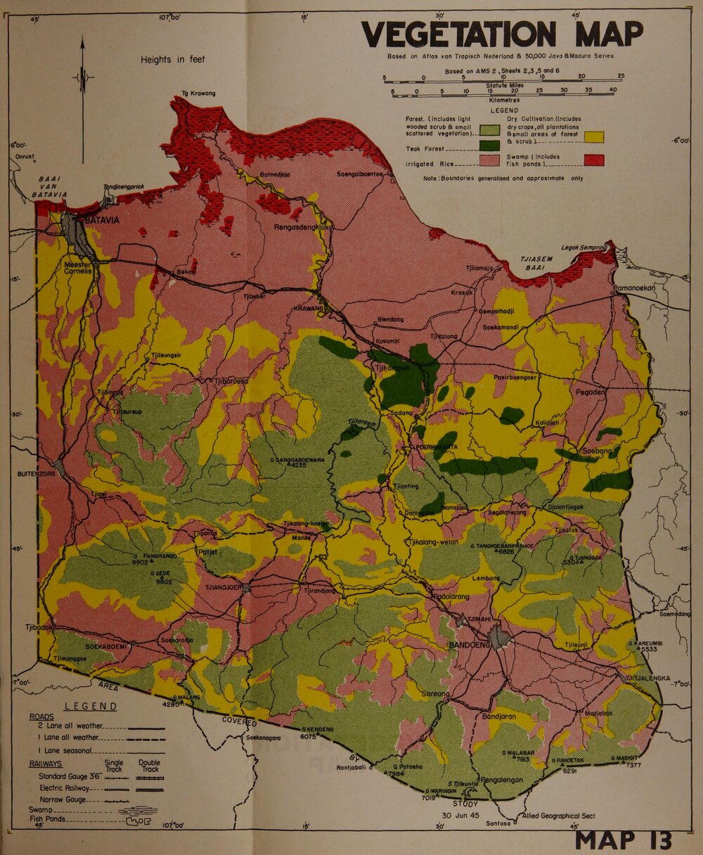 Allied Geographical Section South West Pacific Area Terrain Studies