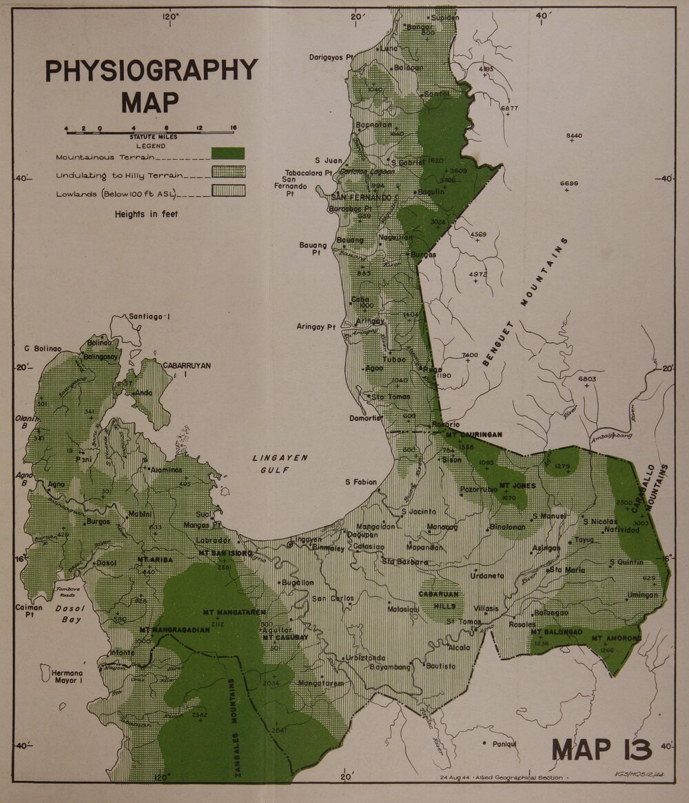 Allied Geographical Section South West Pacific Area Terrain Studies