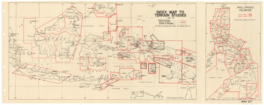 Allied Geographical Section South West Pacific Area Terrain Studies