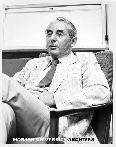 Professor W. A. Sinclair, Dean of Economics and Politics