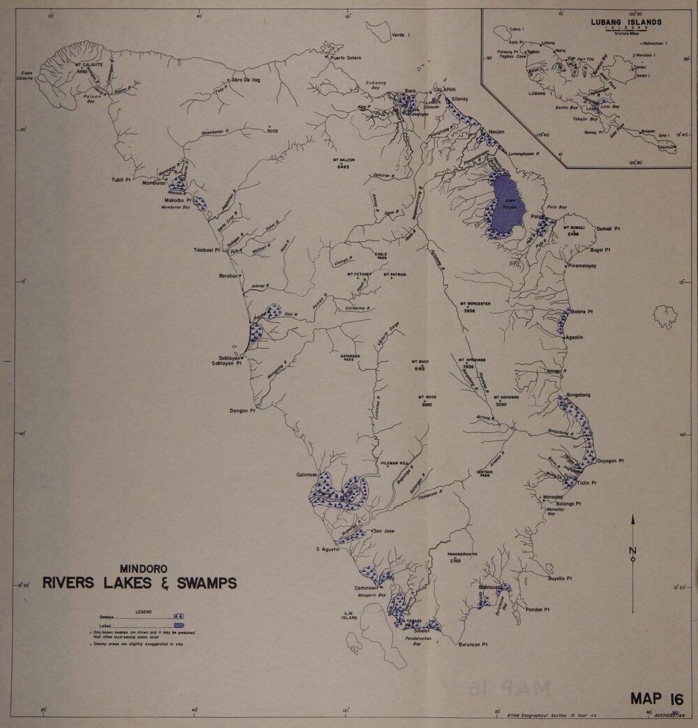Allied Geographical Section South West Pacific Area Terrain Studies