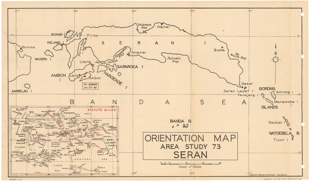 Allied Geographical Section South West Pacific Area Terrain Studies