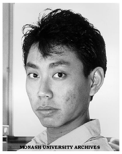 Randolph Tan, winner of Monash Jubilee postgraduate scholarship