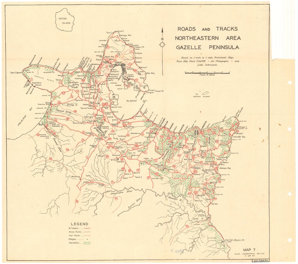 Allied Geographical Section South West Pacific Area Terrain Studies