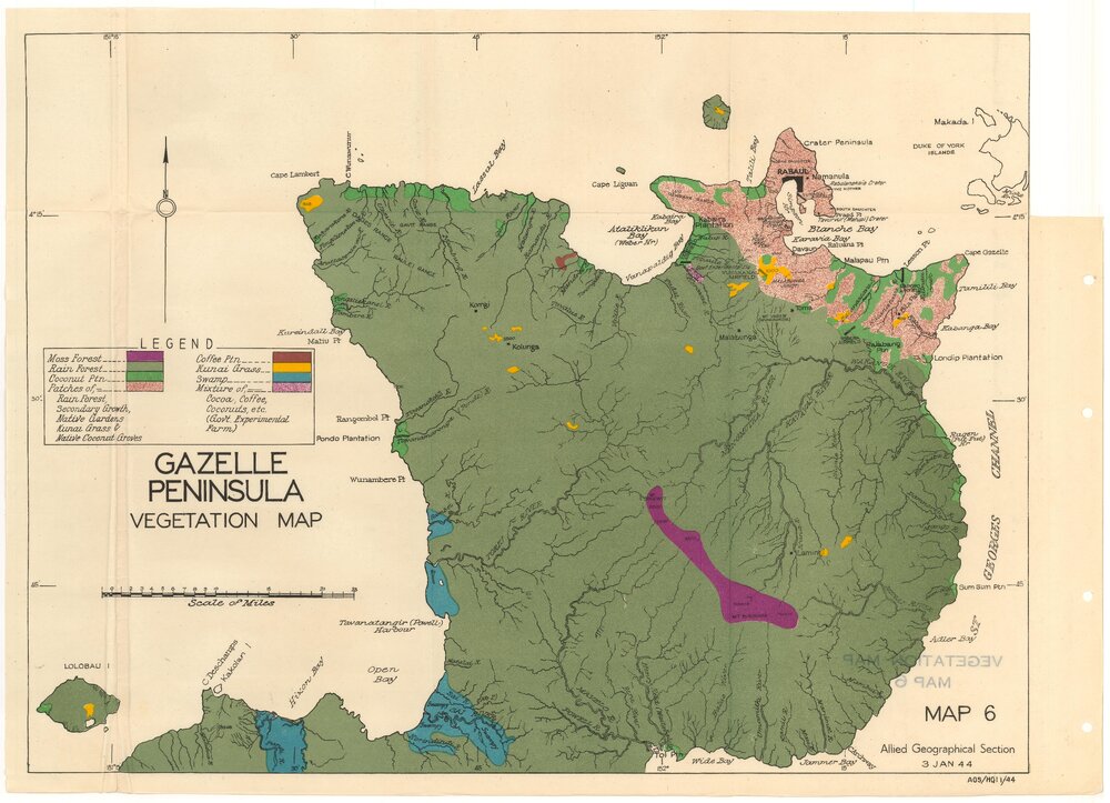 Allied Geographical Section South West Pacific Area Terrain Studies