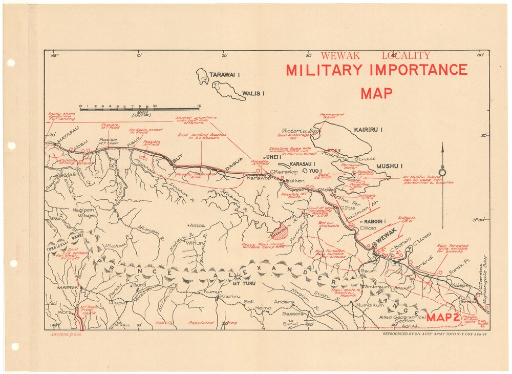 Allied Geographical Section South West Pacific Area Terrain Studies