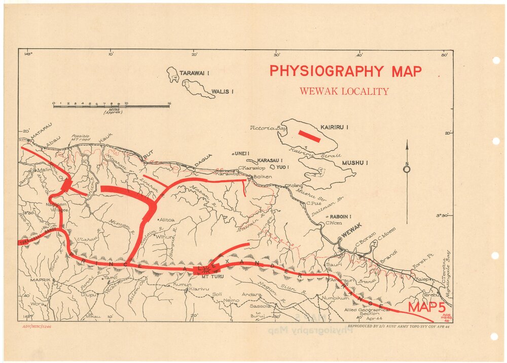 Allied Geographical Section South West Pacific Area Terrain Studies