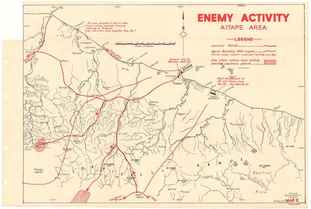 Allied Geographical Section South West Pacific Area Terrain Studies