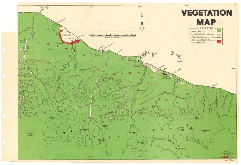 Allied Geographical Section South West Pacific Area Terrain Studies