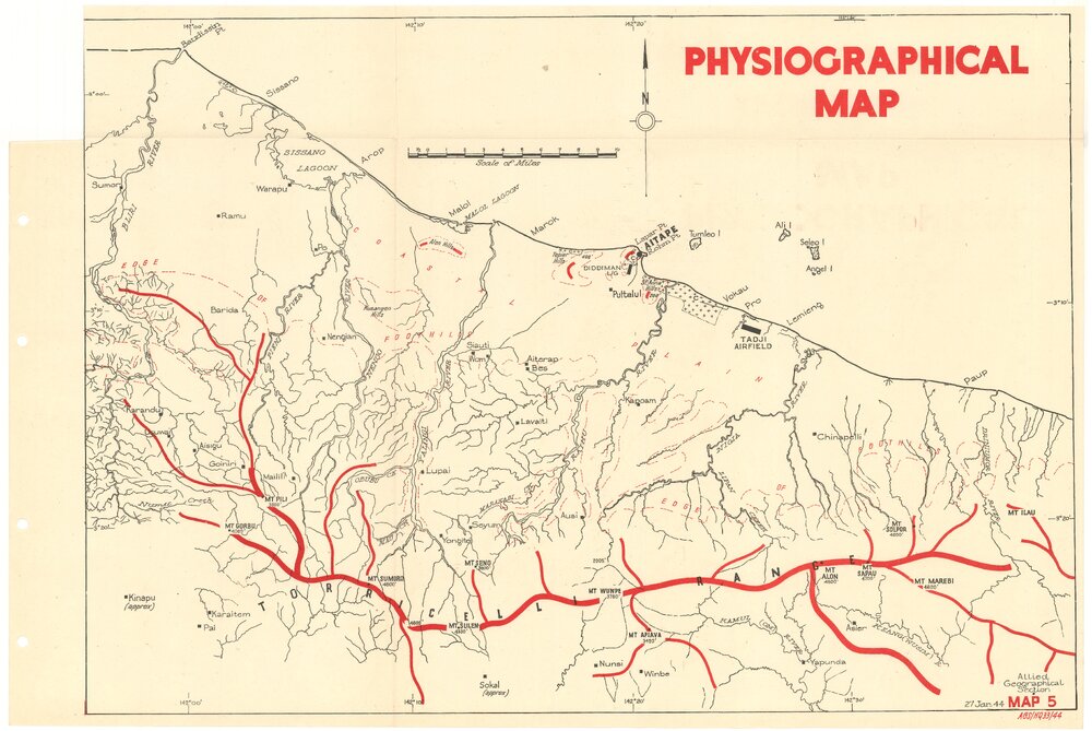 Allied Geographical Section South West Pacific Area Terrain Studies