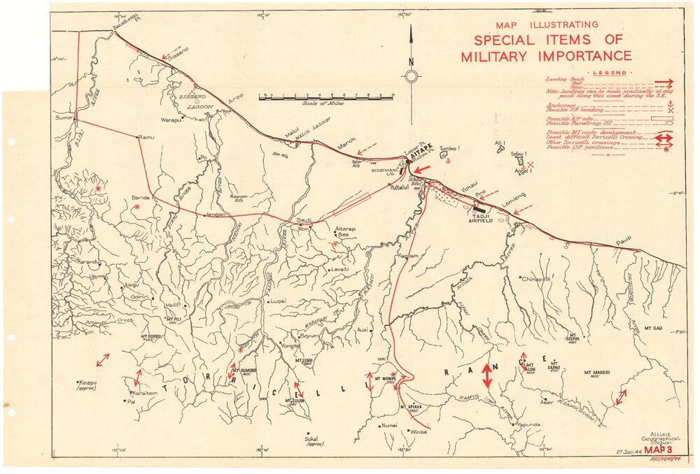 Allied Geographical Section South West Pacific Area Terrain Studies