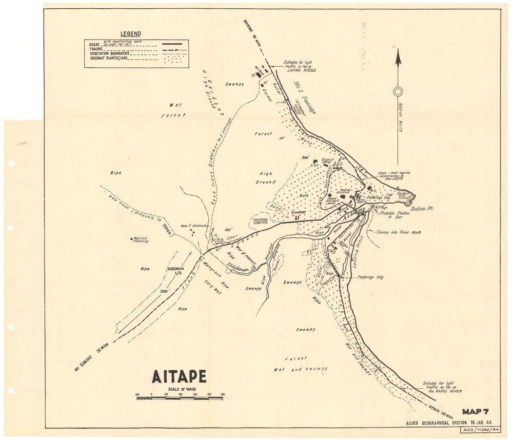 Allied Geographical Section South West Pacific Area Terrain Studies