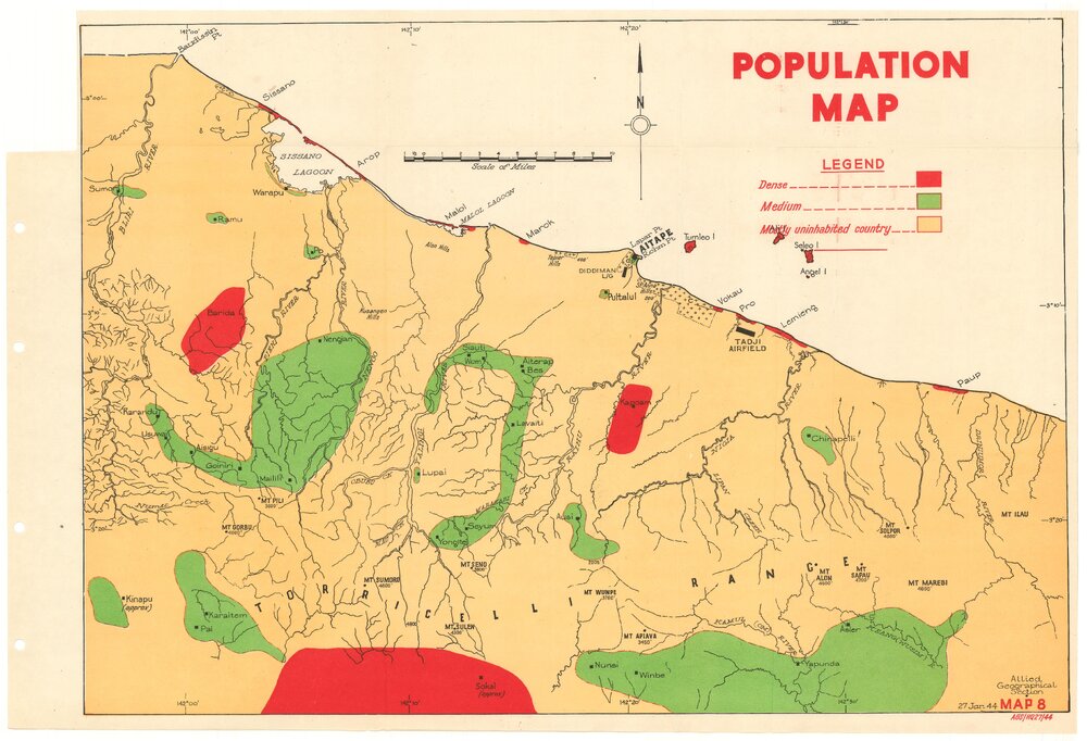 Allied Geographical Section South West Pacific Area Terrain Studies