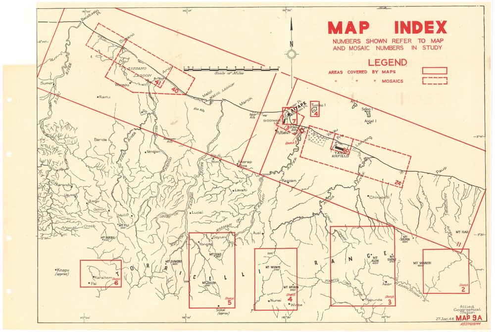 Allied Geographical Section South West Pacific Area Terrain Studies