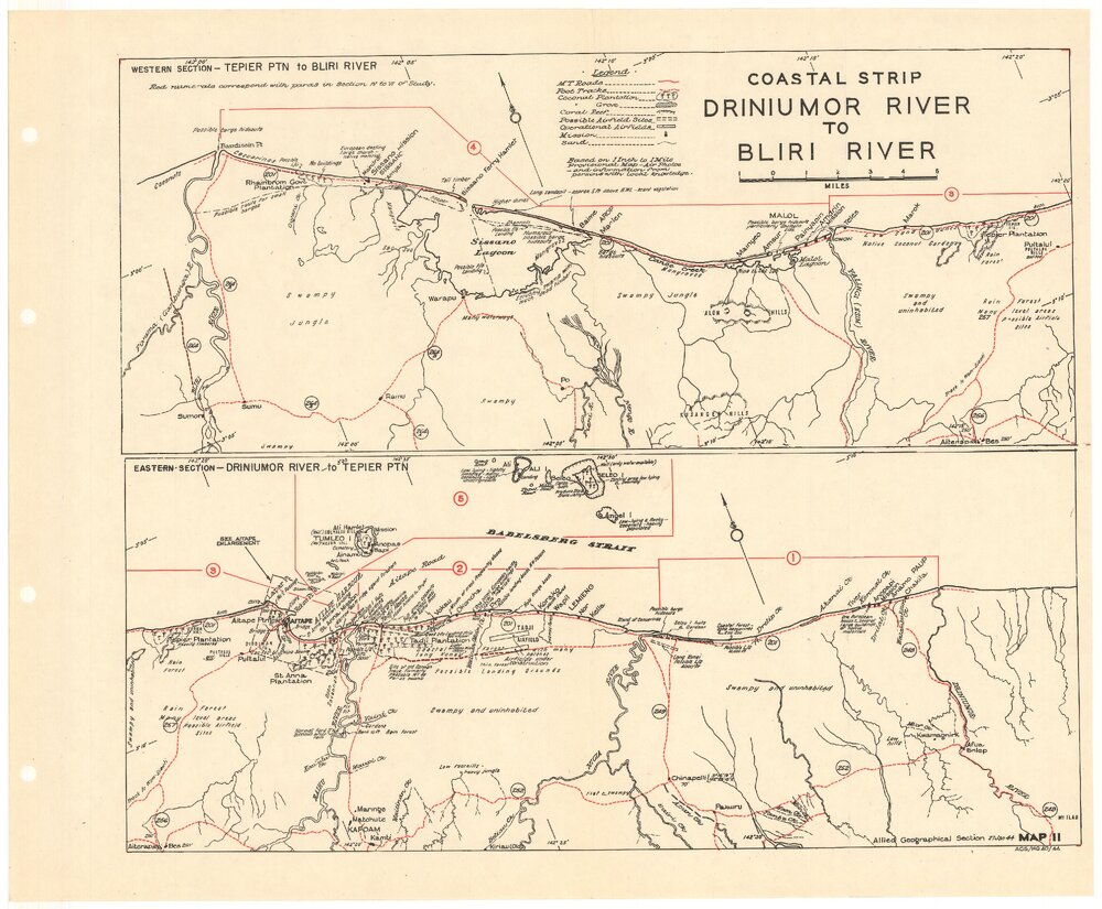 Allied Geographical Section South West Pacific Area Terrain Studies