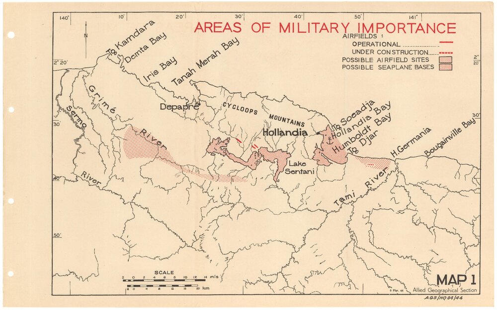 Allied Geographical Section South West Pacific Area Terrain Studies