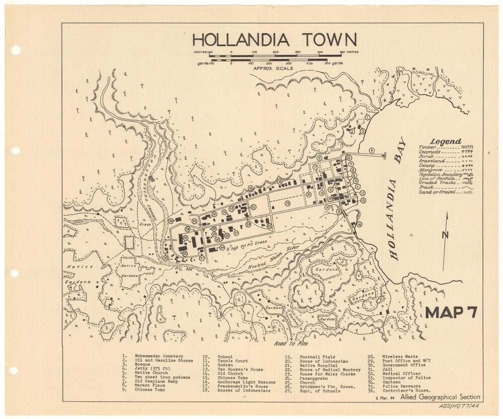 Allied Geographical Section South West Pacific Area Terrain Studies