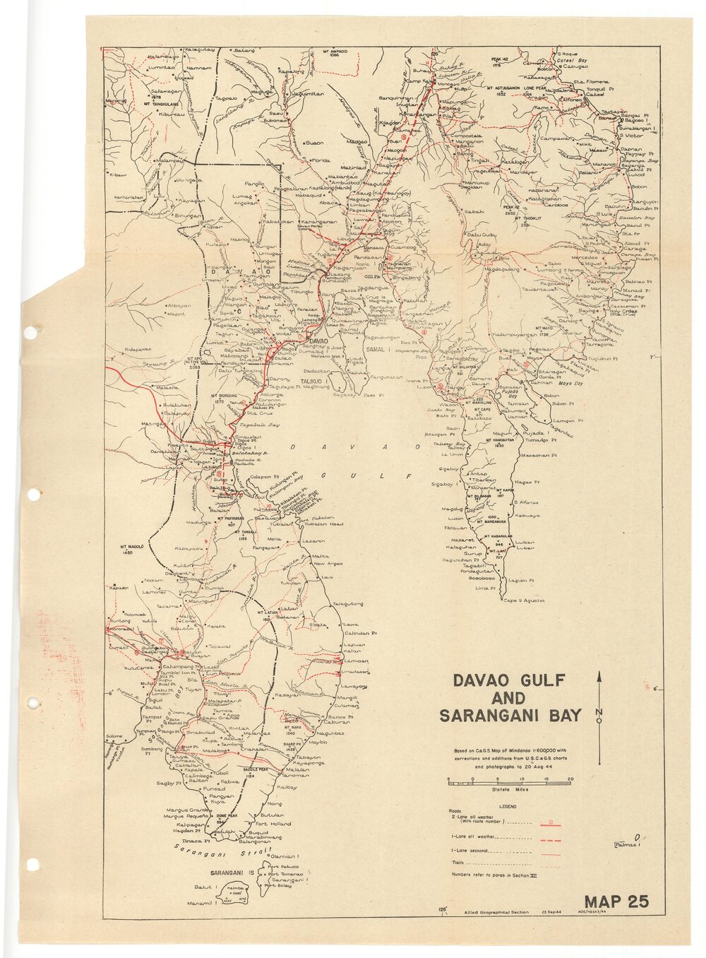 Allied Geographical Section South West Pacific Area Terrain Studies