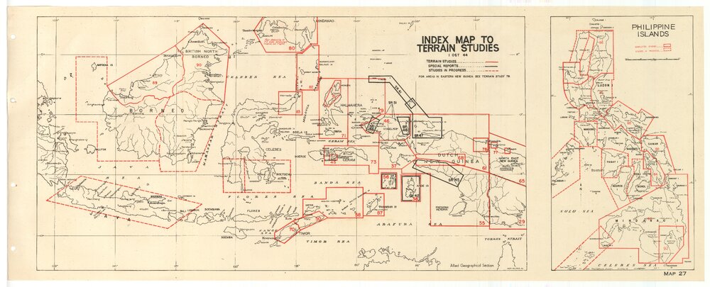 Allied Geographical Section South West Pacific Area Terrain Studies