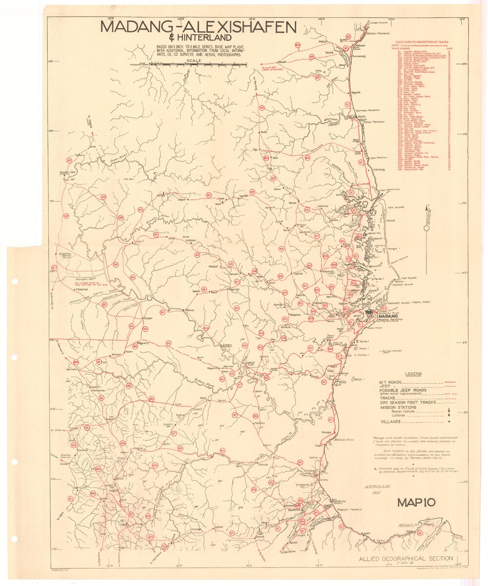 Allied Geographical Section South West Pacific Area Terrain Studies