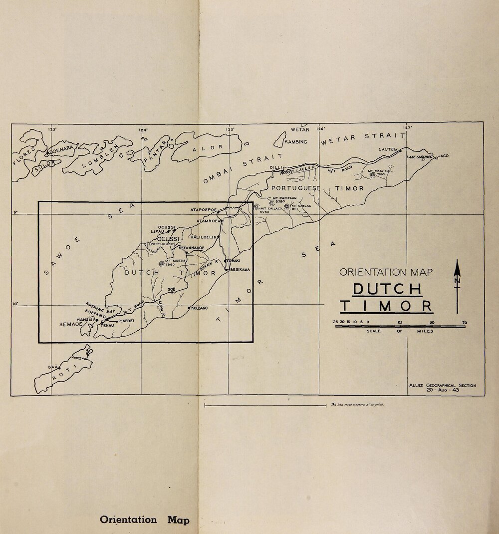 Allied Geographical Section South West Pacific Area Terrain Studies