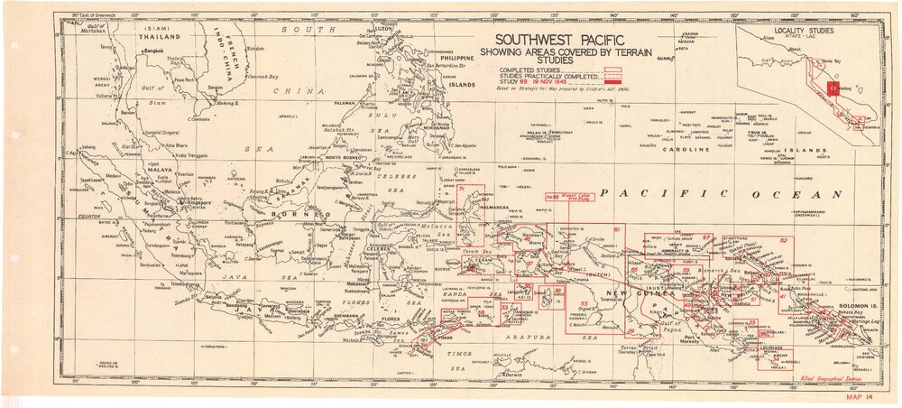 Allied Geographical Section South West Pacific Area Terrain Studies