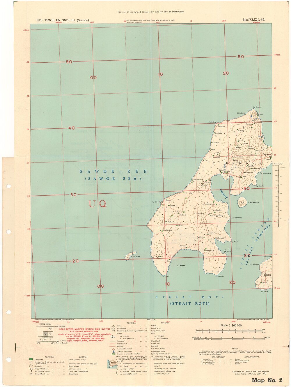 Allied Geographical Section South West Pacific Area Terrain Studies