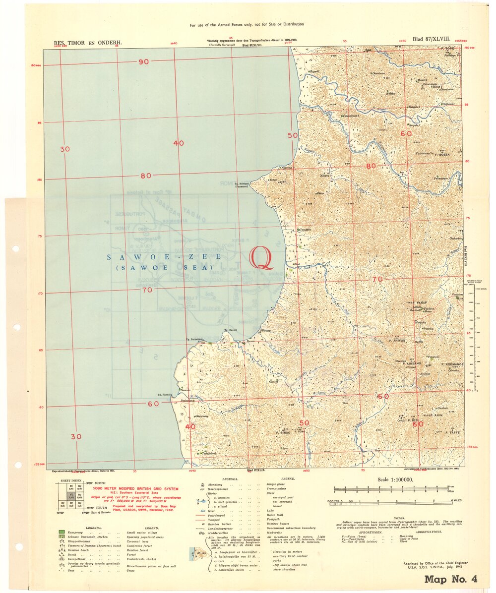 Allied Geographical Section South West Pacific Area Terrain Studies