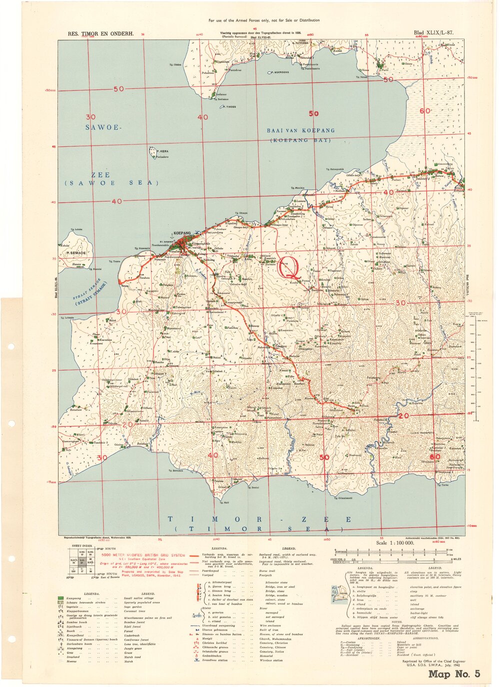 Allied Geographical Section South West Pacific Area Terrain Studies