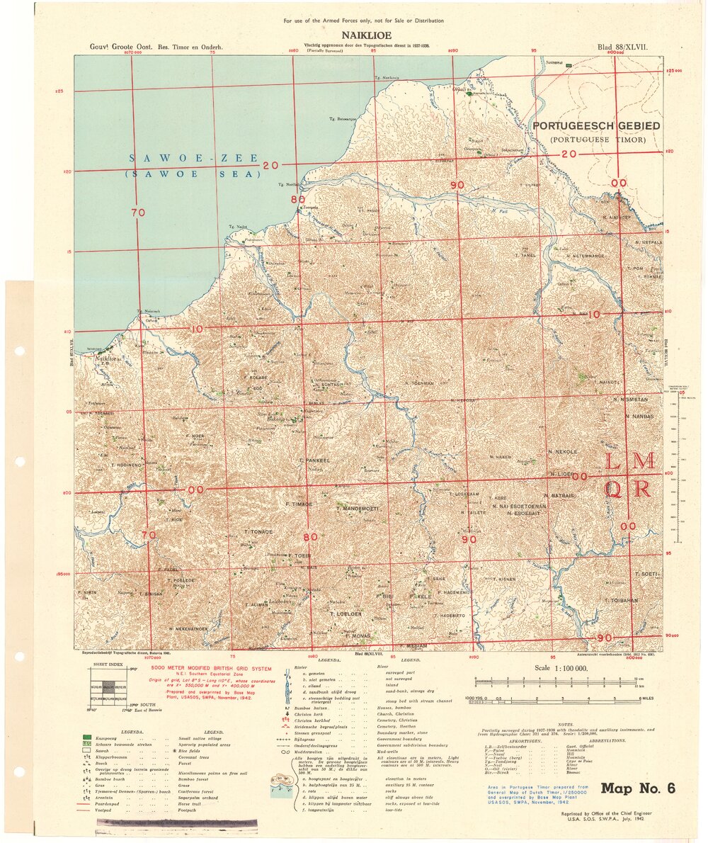 Allied Geographical Section South West Pacific Area Terrain Studies