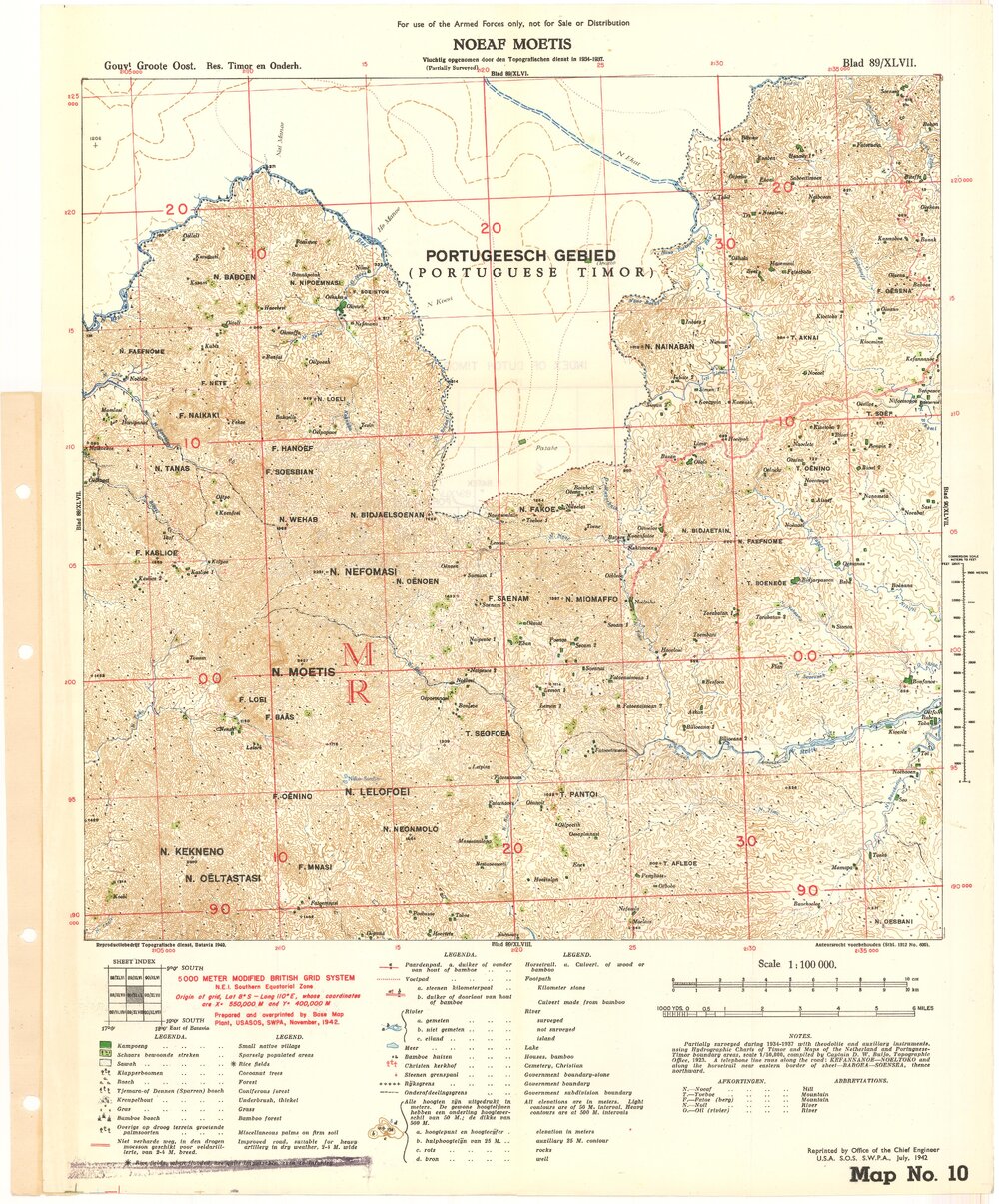 Allied Geographical Section South West Pacific Area Terrain Studies
