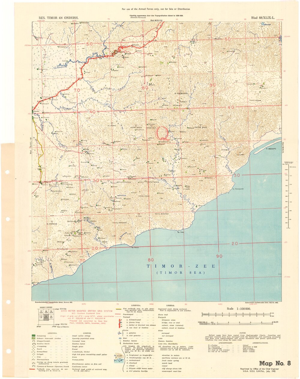 Allied Geographical Section South West Pacific Area Terrain Studies