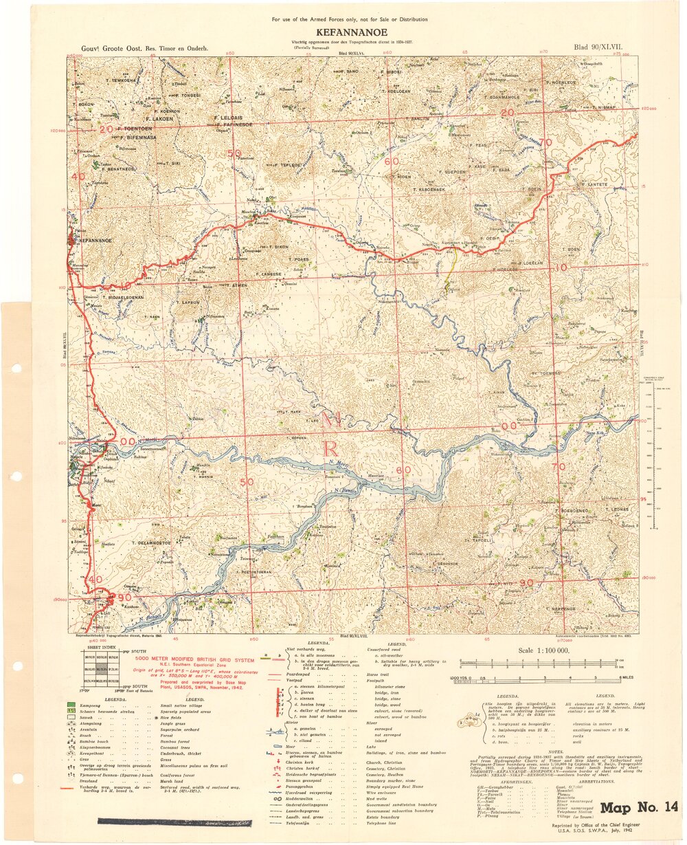Allied Geographical Section South West Pacific Area Terrain Studies