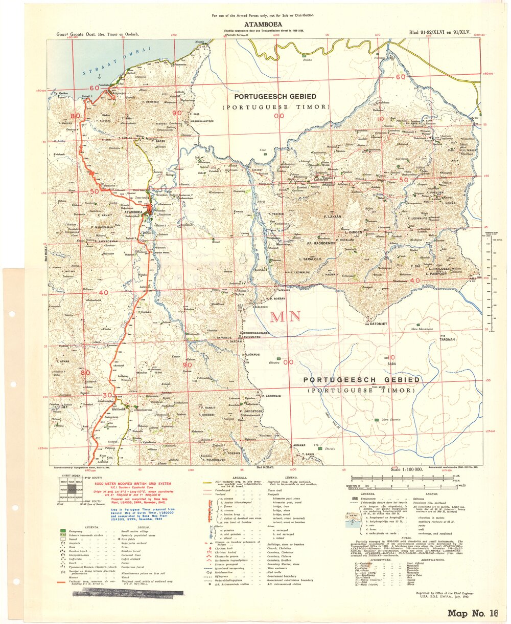 Allied Geographical Section South West Pacific Area Terrain Studies